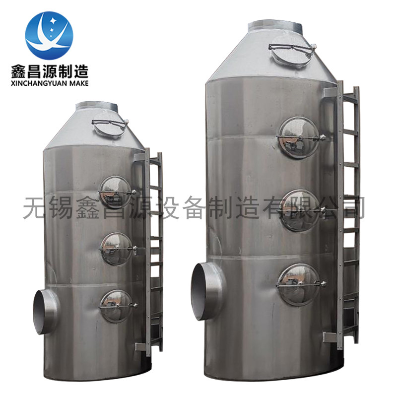 不銹鋼噴淋塔能處理哪些顆粒污染物？